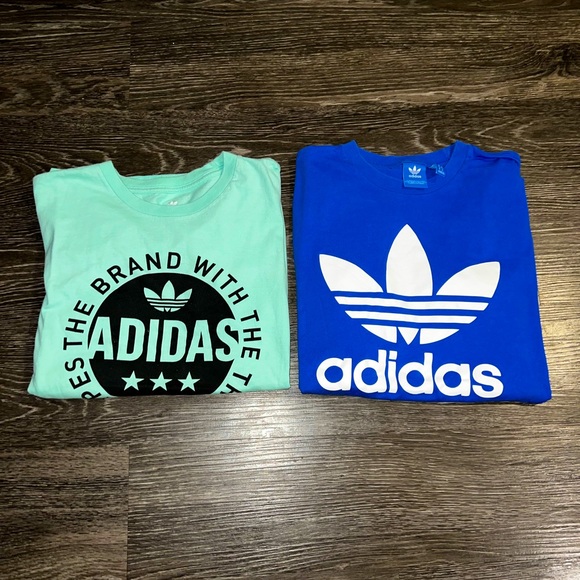adidas Shirts Adidas Originals Shirts Bundle Blue And Mint Green